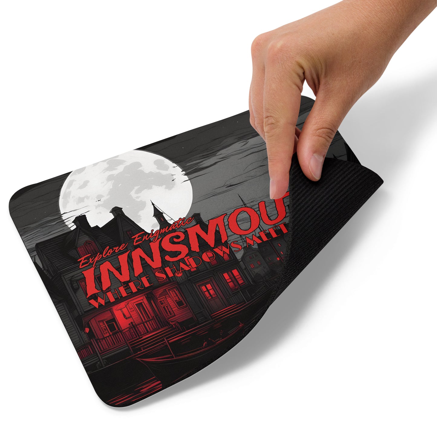 Explore enigmatic Innsmouth Mouse pad