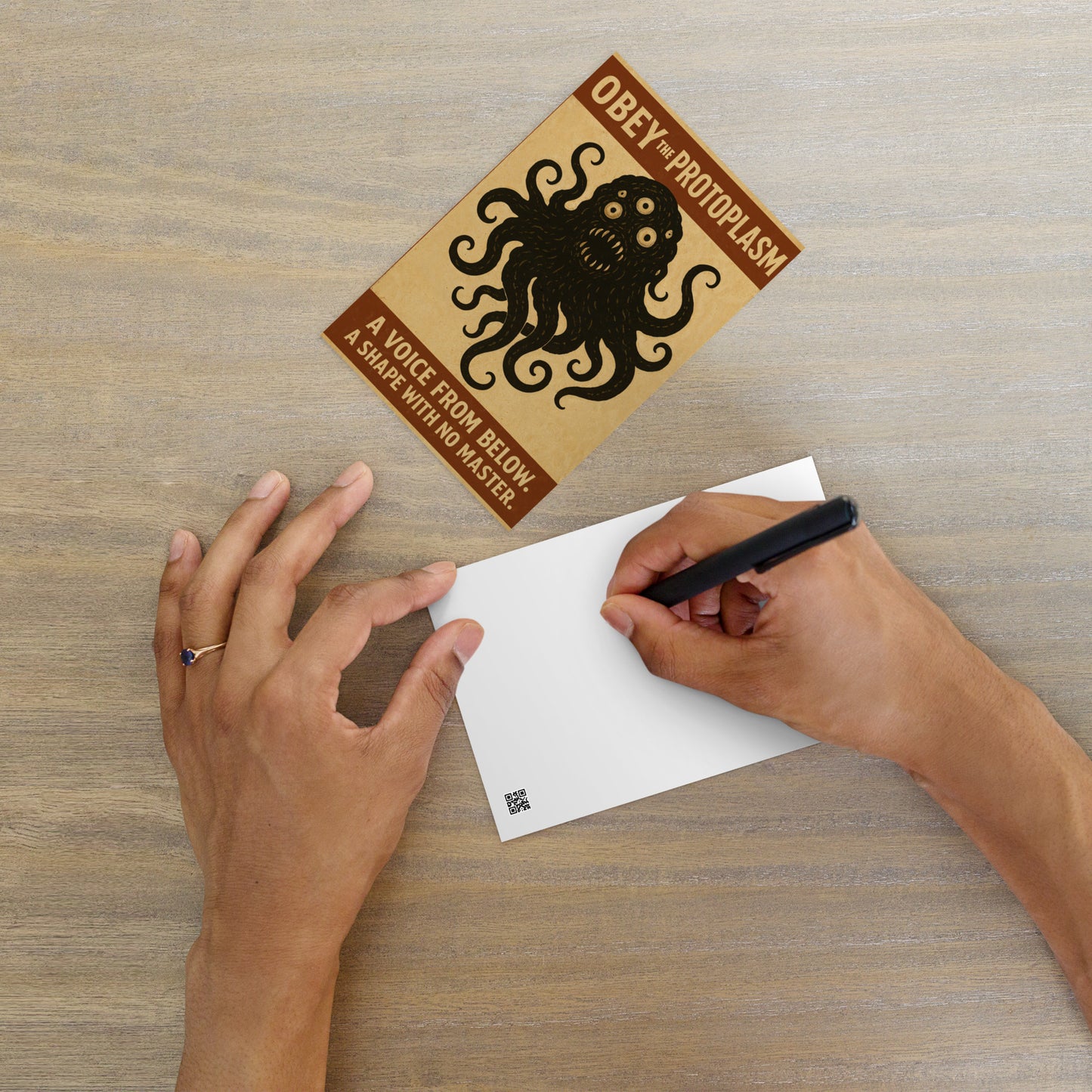 Obey the Protoplasm Standard Postcard