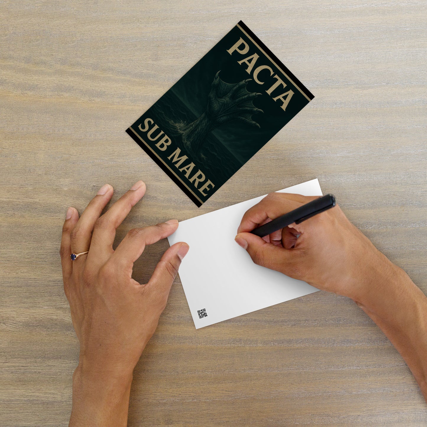 Pacta Sub Mare – Covenant of the Deep Standard Postcard