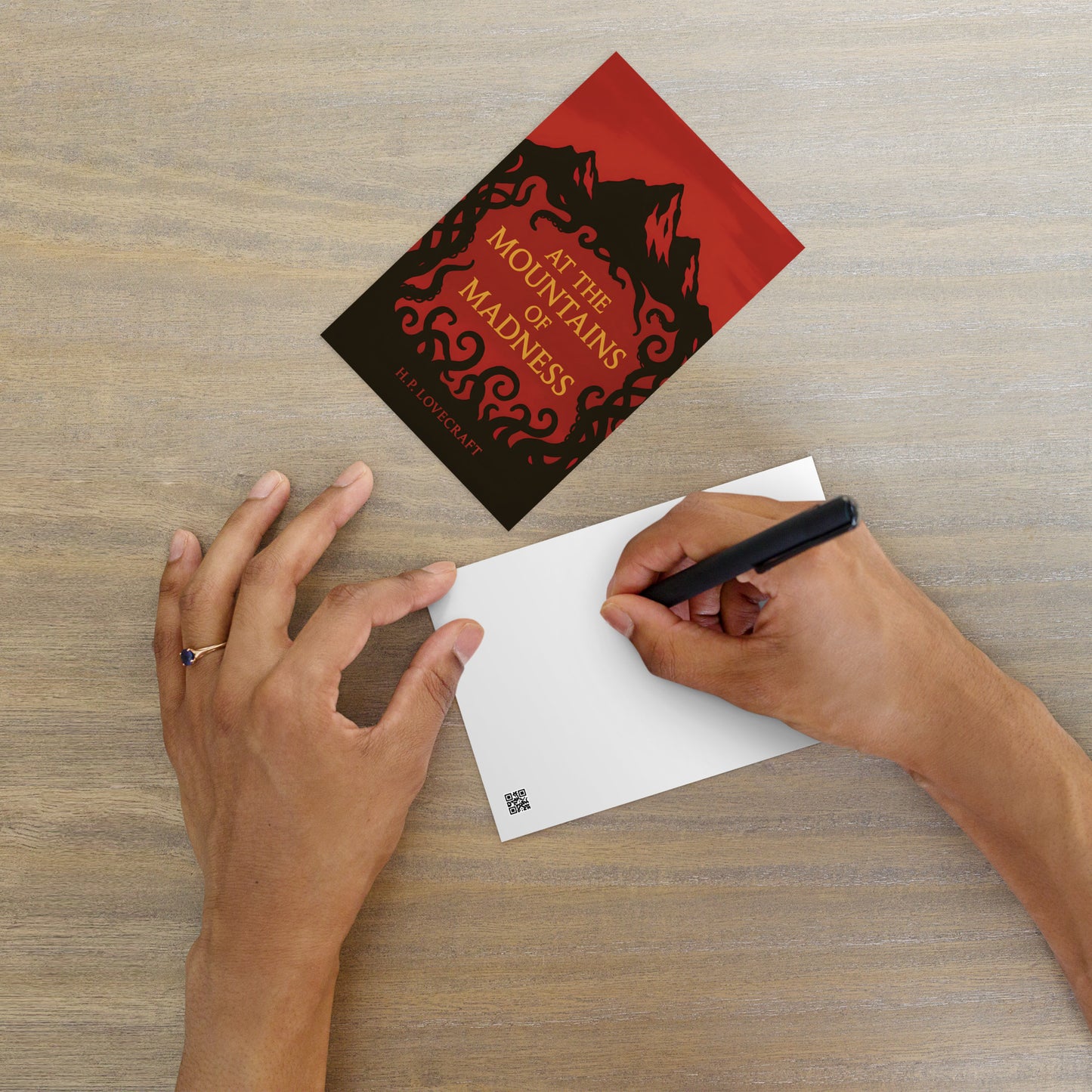 At the Mountains of Madness – A Tale from Beyond the Ice Standard Postcard