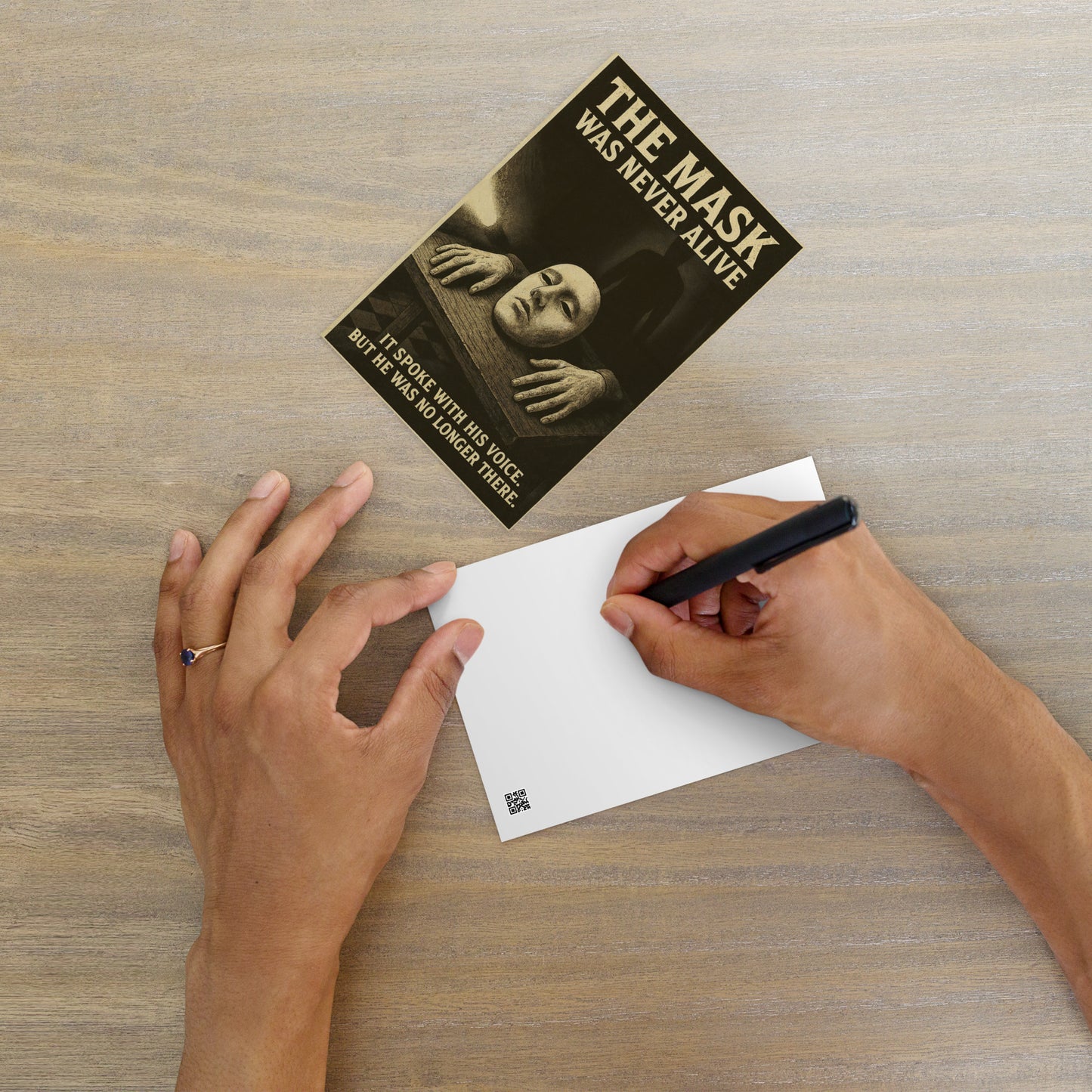 The Mask Was Never Alive – A Whisperer in Darkness Standard Postcard