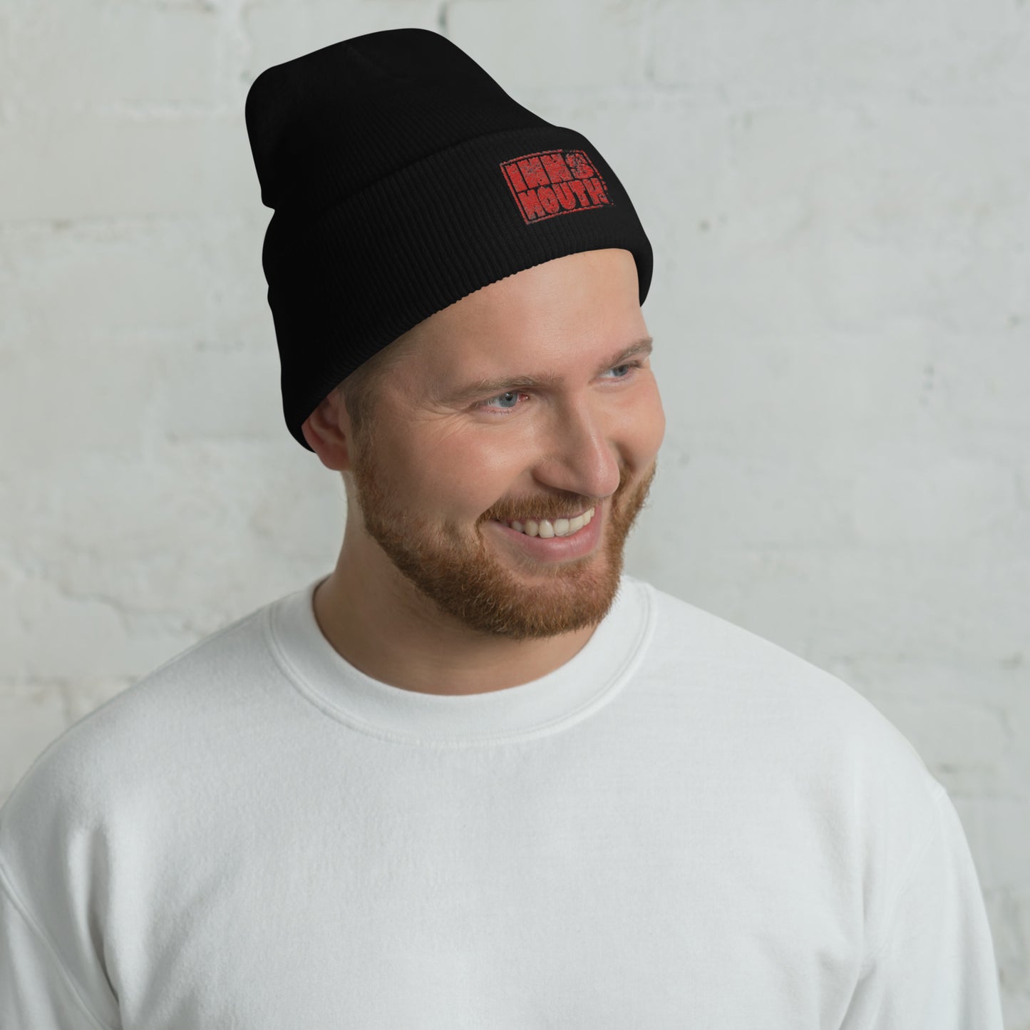 Innsmouth Lettering Lovecraft Cuffed Beanie