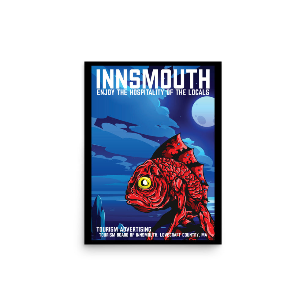 Innsmouth Vintage Travel Poster Lovecraft Poster