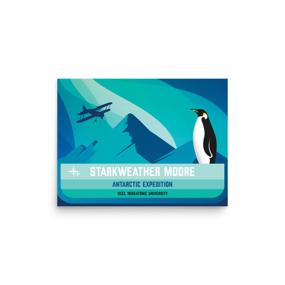 Expedición Antártica Starkweather-Moore Póster