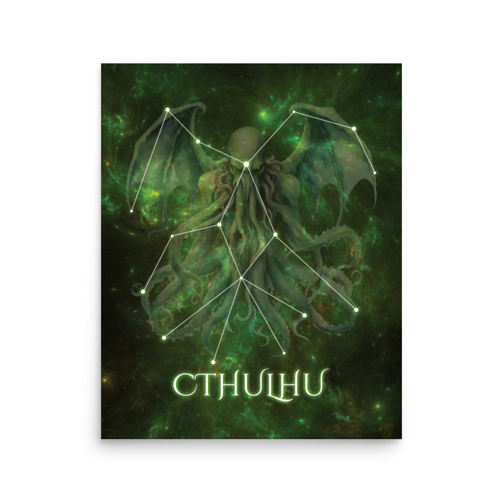 Cthulhu Constellation Poster