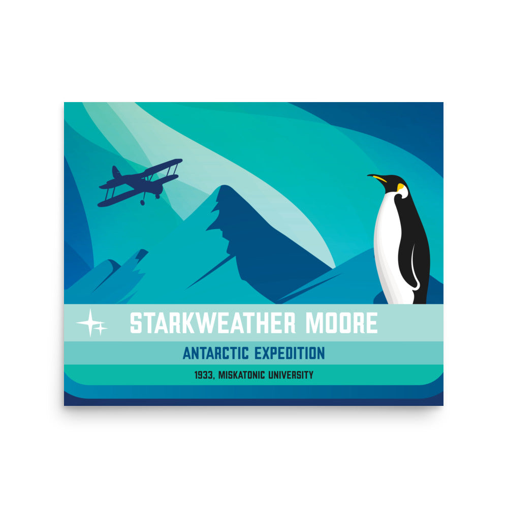 Expédition Antarctique Starkweather-Moore Poster