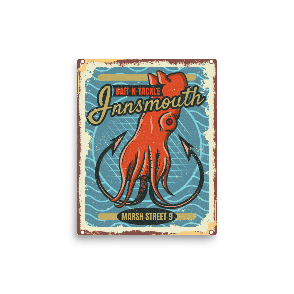 Innsmouth Appâts et matériel de pêche Lovecraft Poster