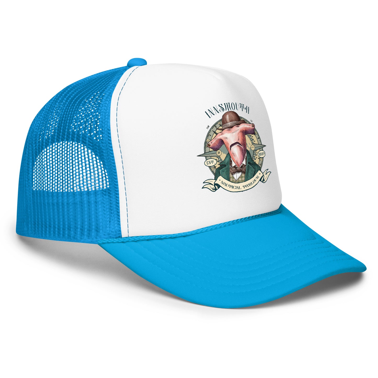 Innsmouth Nautical Parlour — The Hammerhead Gentleman Foam trucker hat