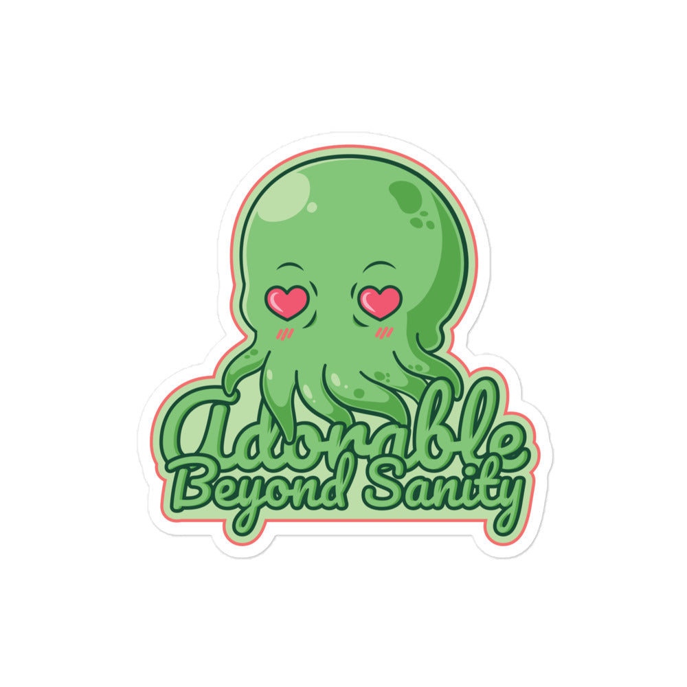 Kawaii Cthulhu Bubble-free stickers