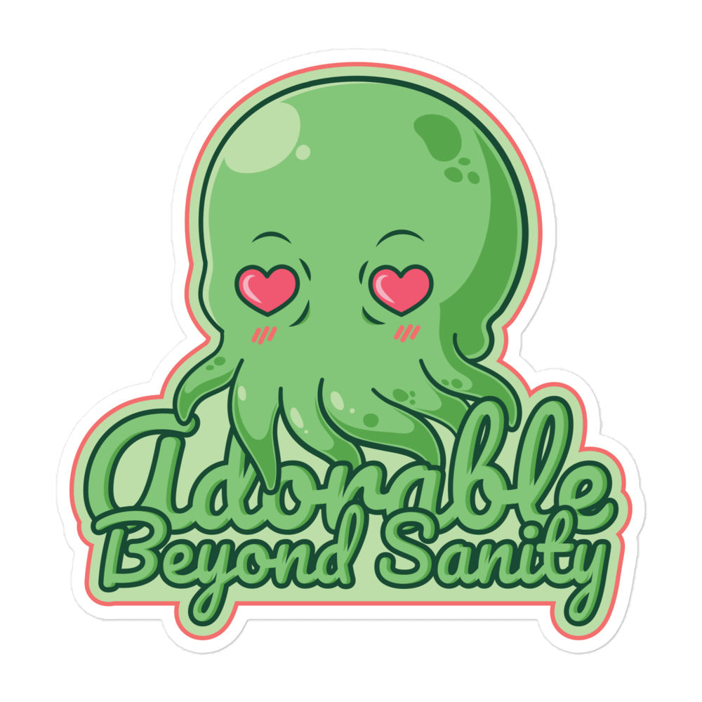 Kawaii Cthulhu Bubble-free stickers