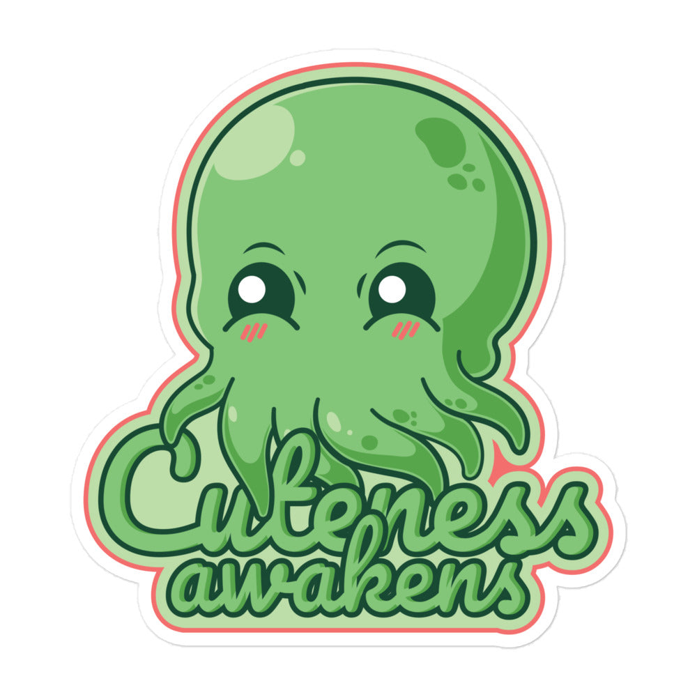 Kawaii Cthulhu Bubble-free stickers