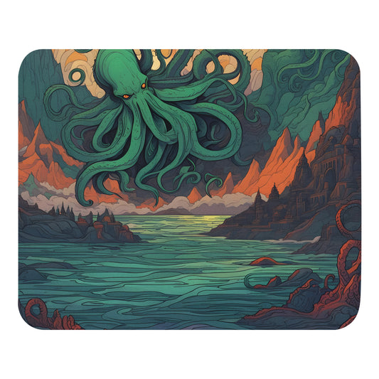 Alfombrilla de ratón Simbolismo místico de Cthulhu