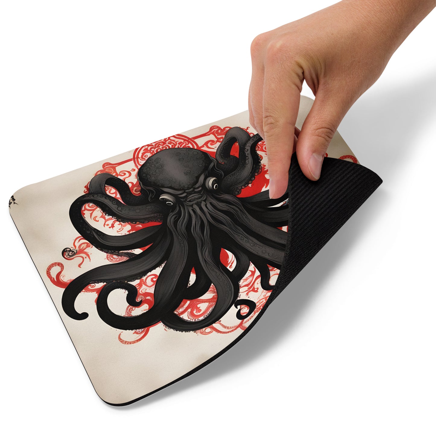 Cthulhu Asian Ink Painting Mouse pad