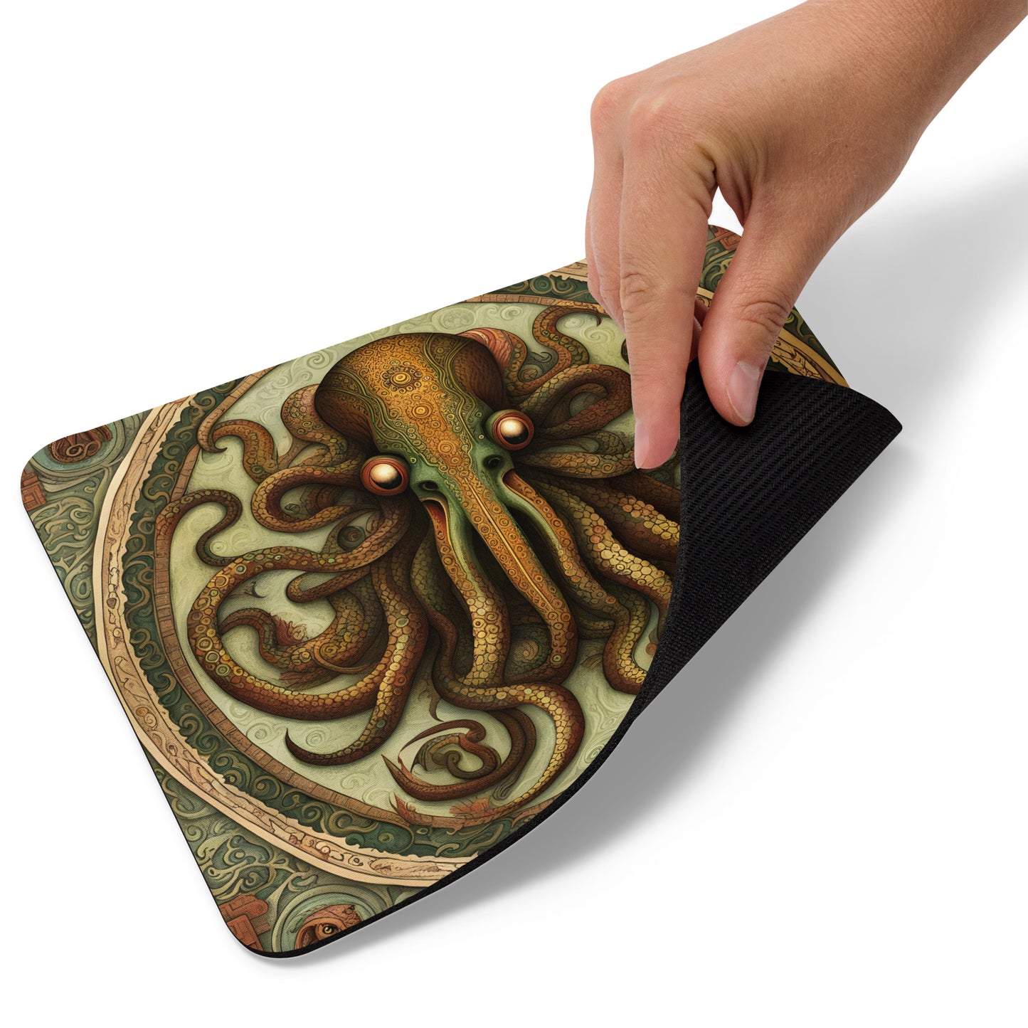 Alfombrilla de ratón Códice mesoamericano de Cthulhu