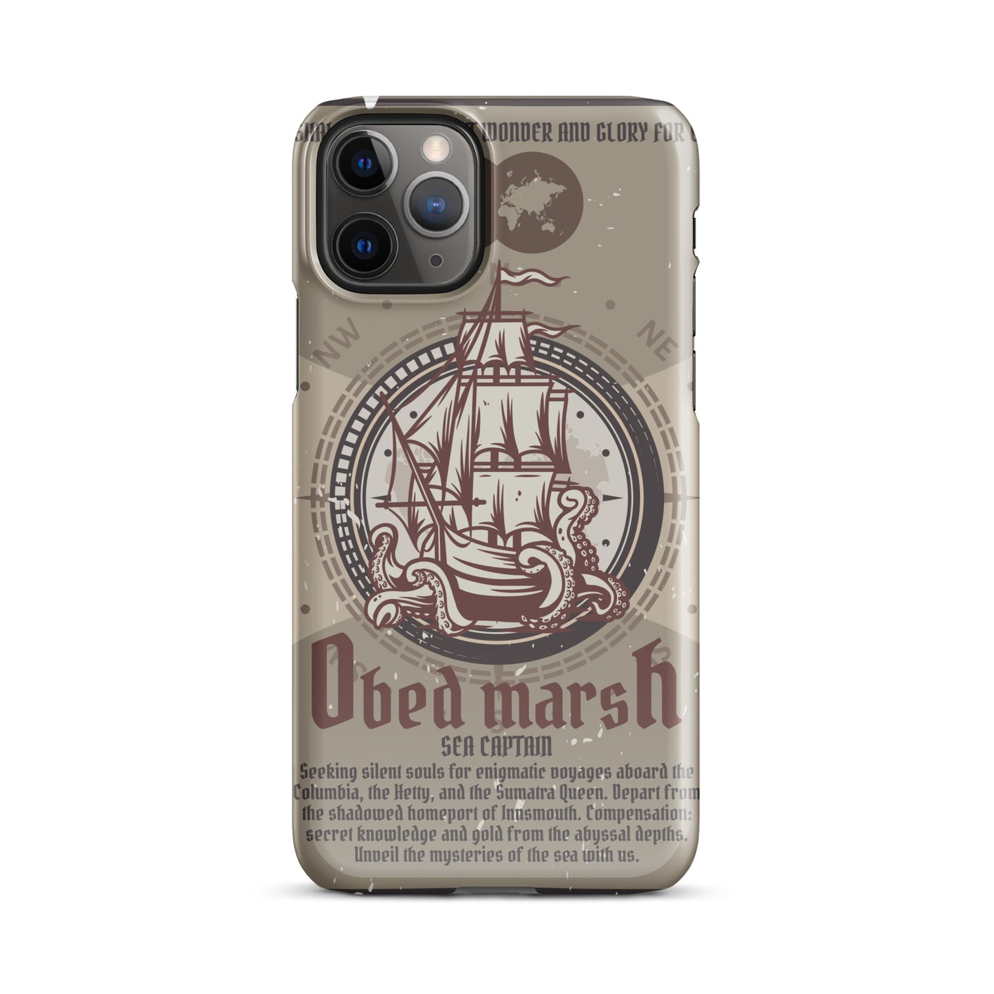 Obed Marsh Sea Captain Innsmouth Snap case for iPhone®