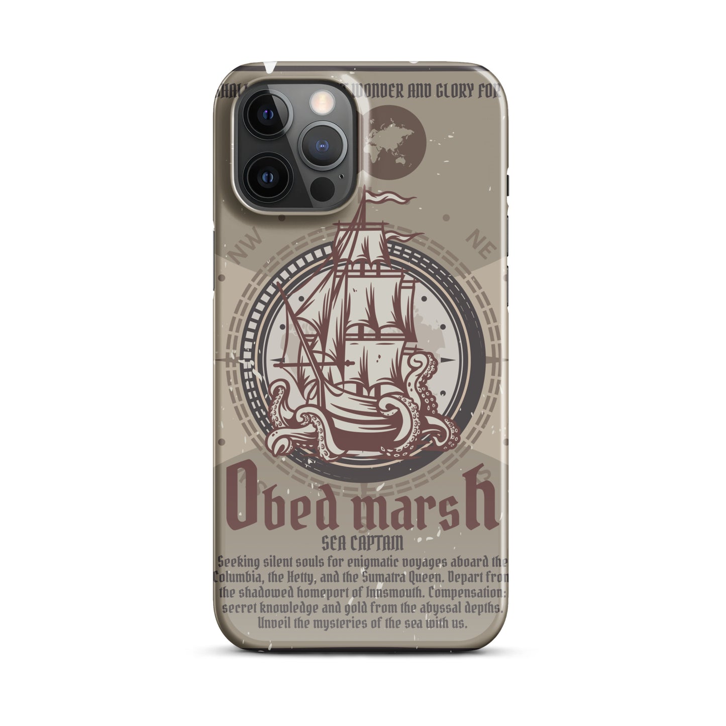 Obed Marsh Sea Captain Innsmouth Snap case for iPhone®