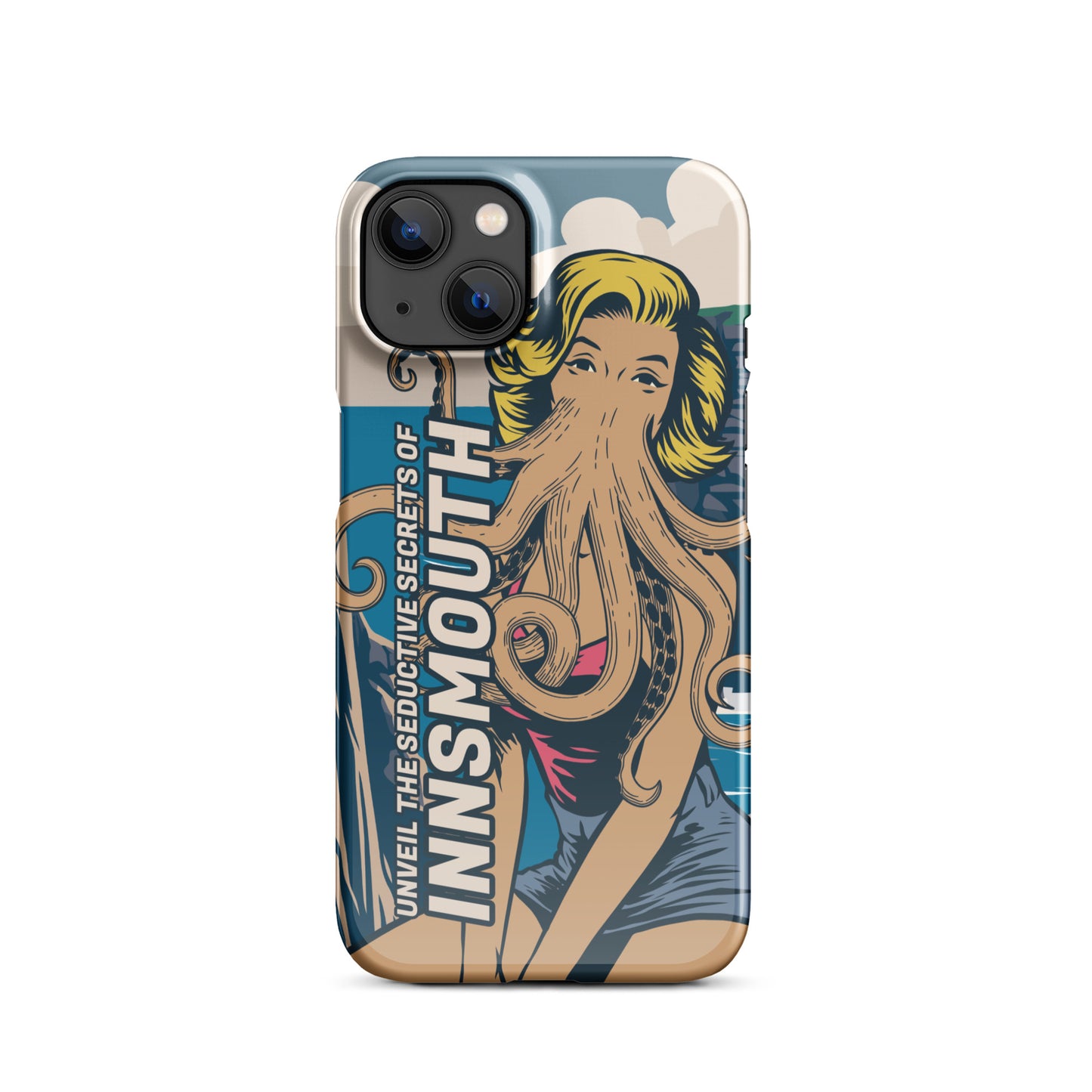 Innsmouth Pin-up Cthulhu Travel Lovecraft Snap étui pour iPhone®