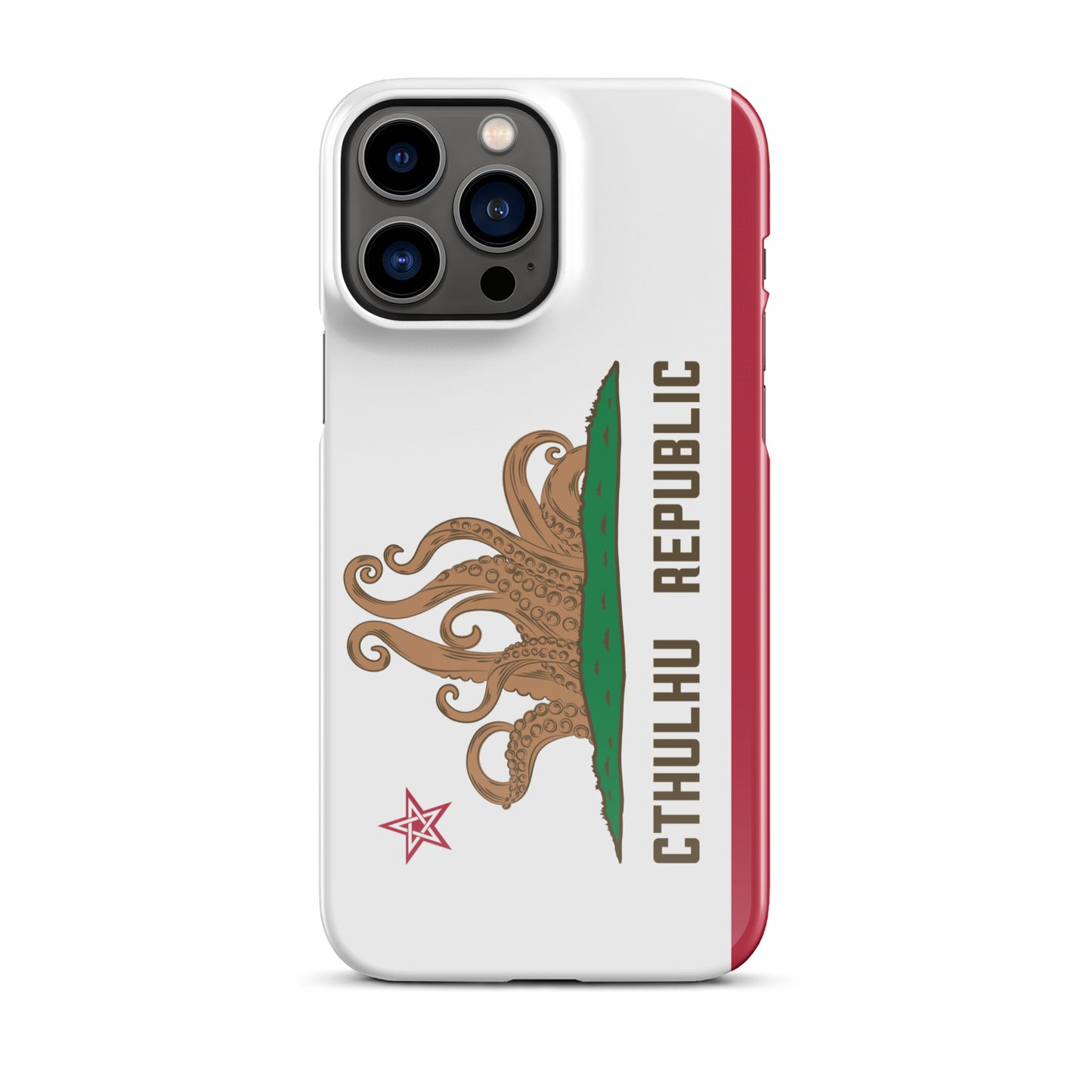 Cthulhu Republic California Flag Lovecraft Snap case for iPhone®