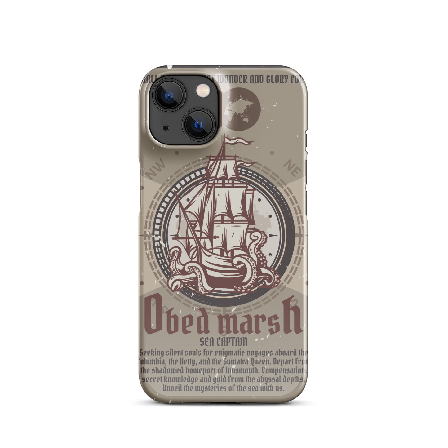 Obed Marsh Sea Captain Innsmouth Snap case for iPhone®