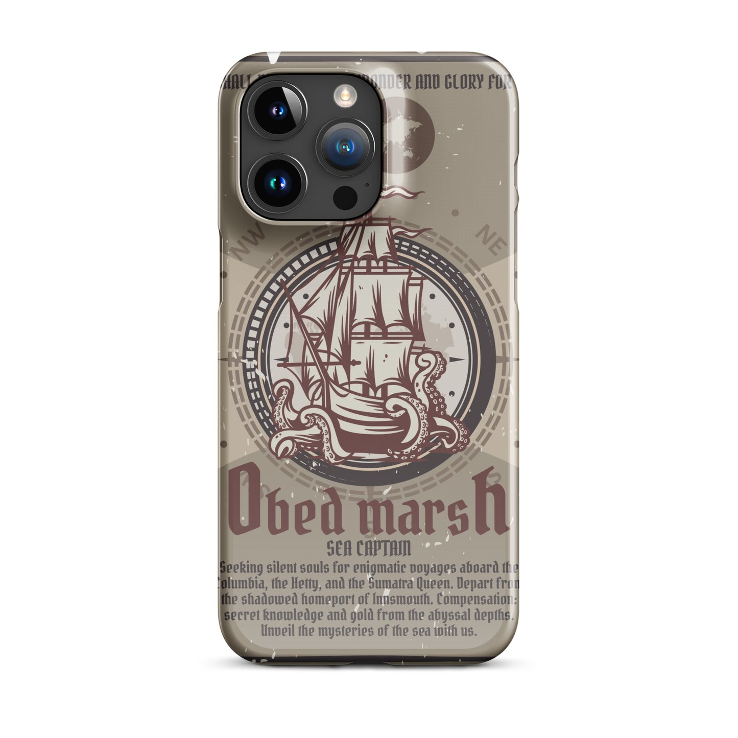 Obed Marsh Sea Captain Innsmouth Snap case for iPhone®