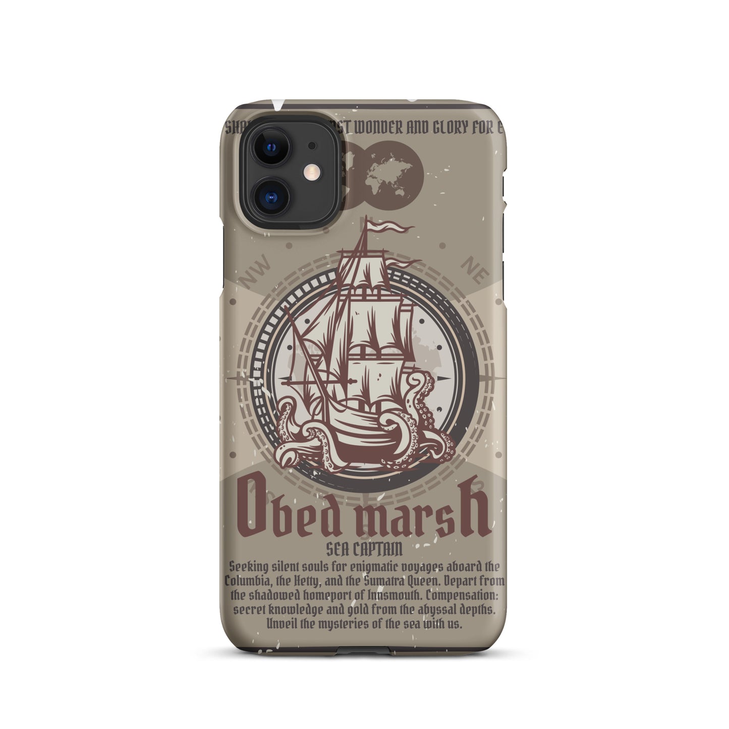 Obed Marsh Sea Captain Innsmouth Snap case for iPhone®