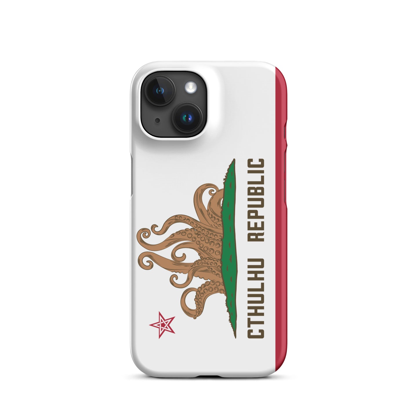 Cthulhu Republic California Flag Lovecraft Snap case for iPhone®