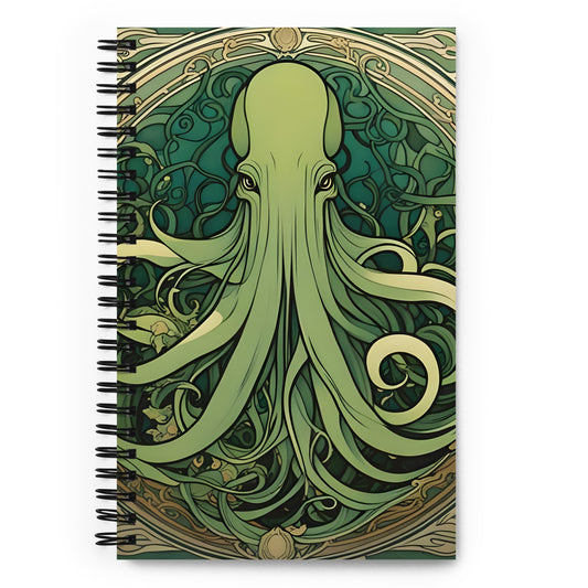 Cthulhu Art Nouveau Cuaderno de espiral