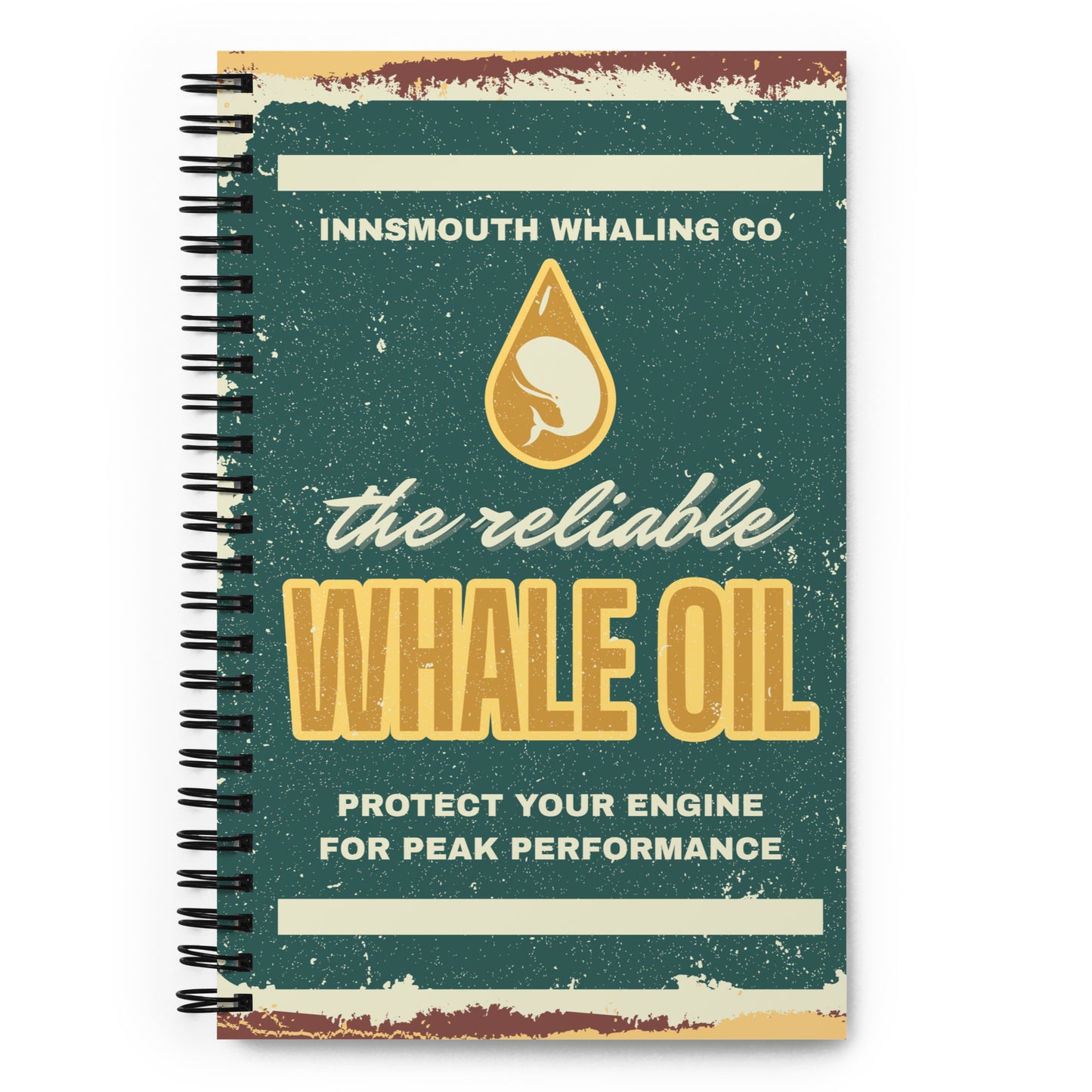 Innsmouth Whale Oil Lovecraft Cahier à spirale