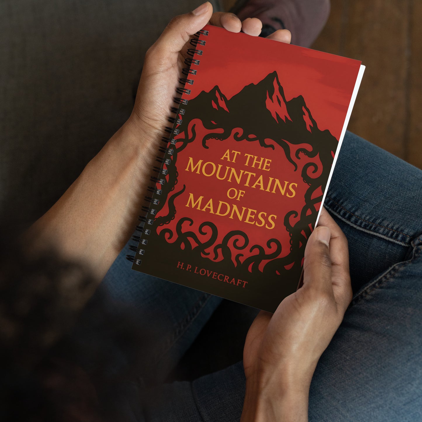 At the Mountains of Madness – A Tale from Beyond the Ice Spiral notebook