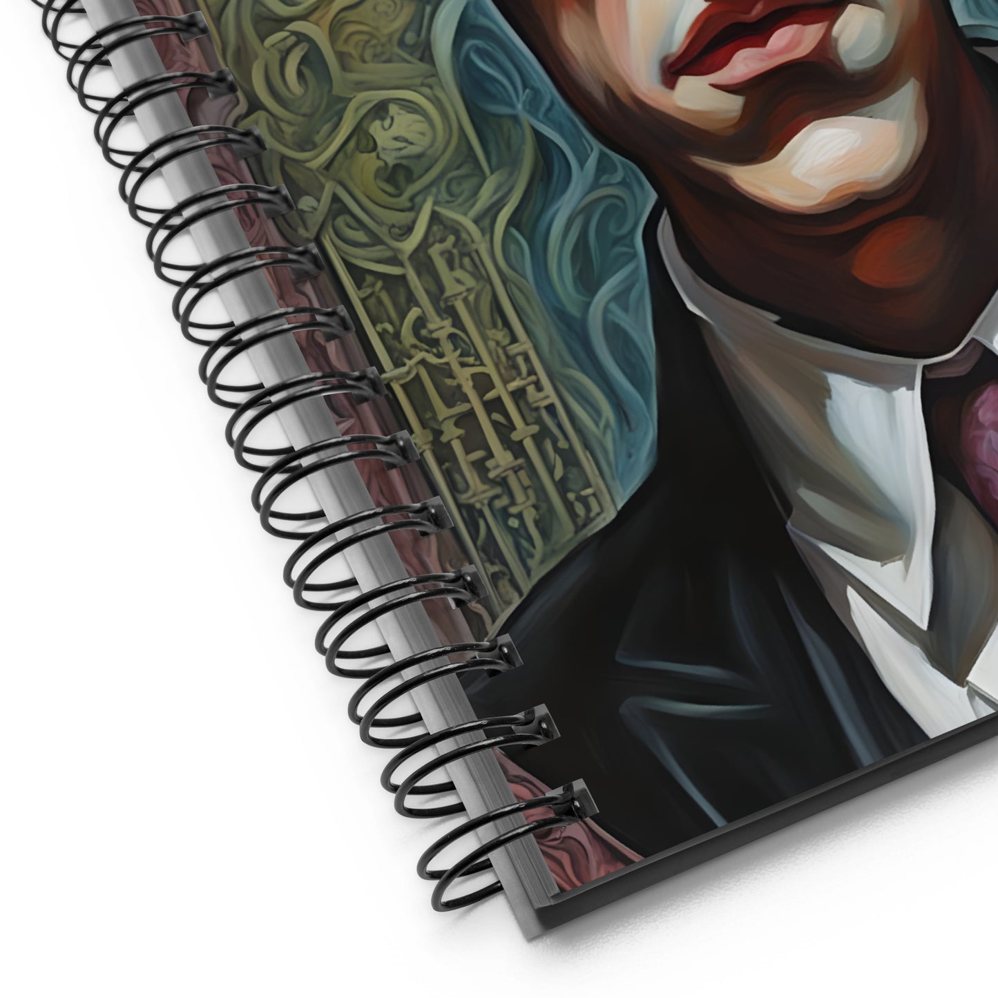 Innsmouth Street Sign Lovecraft Spiral notebook