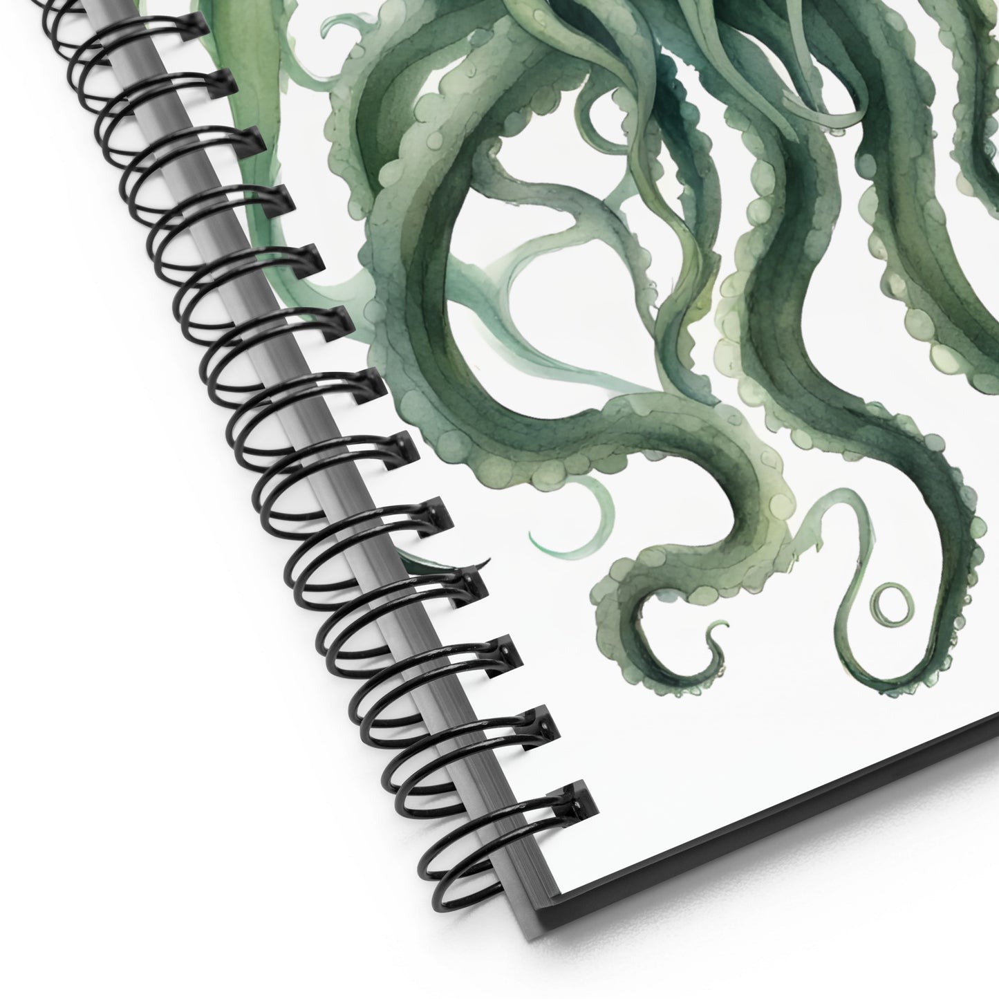 Cthulhu Watercolor Painting Spiral notebook