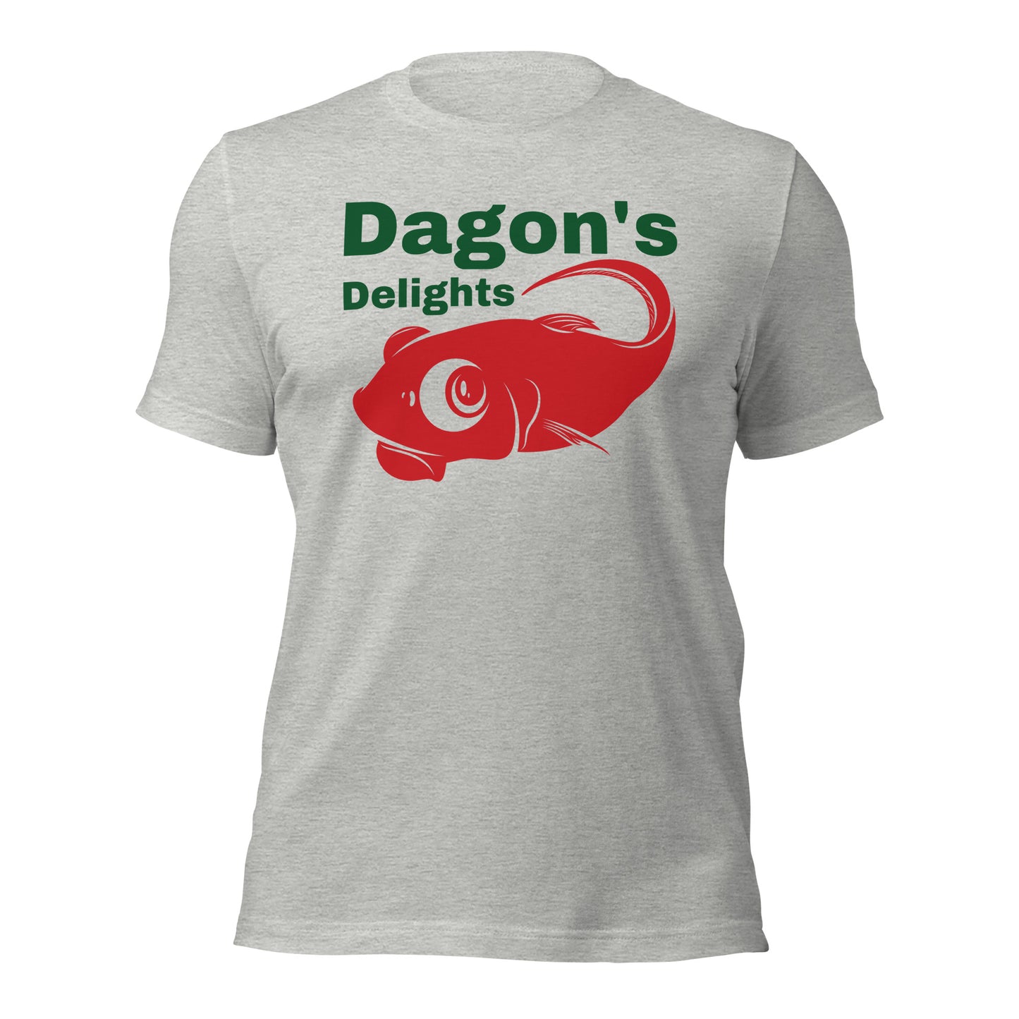 Dagon's Delights Seafood Unisex t-shirt