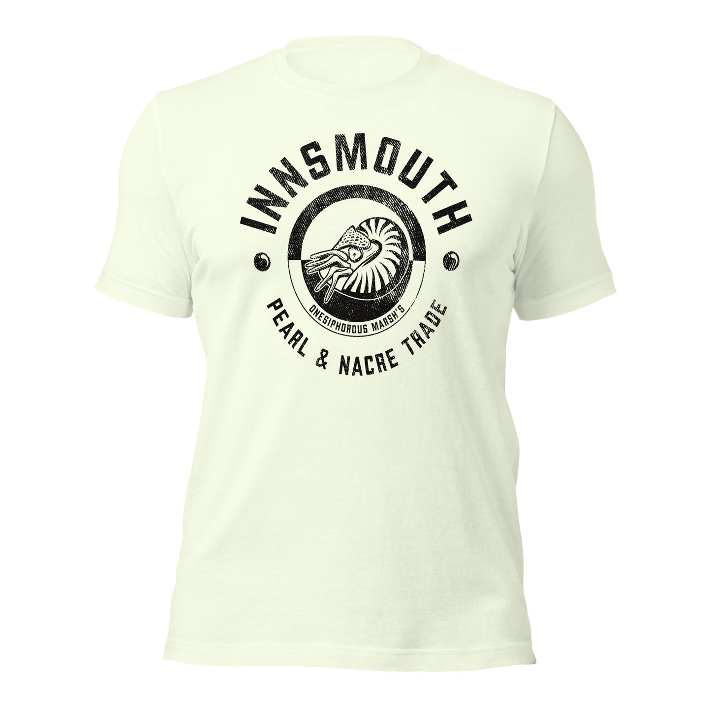 Camiseta unisex Pearl Trade Lovecraft de Innsmouth Marsh