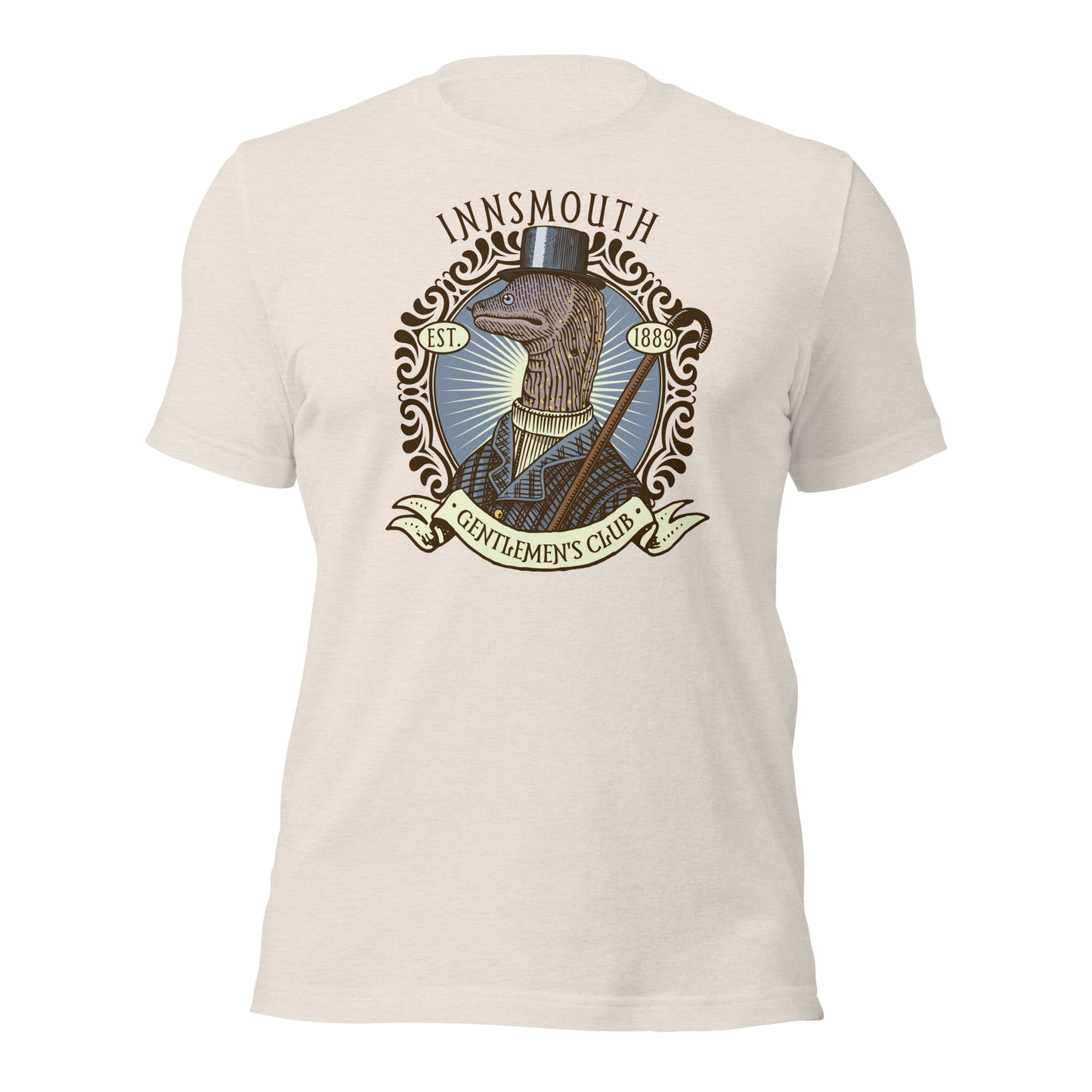 The Shadow over Innsmouth Lovecraft Moray Gentleman Unisex t-shirt