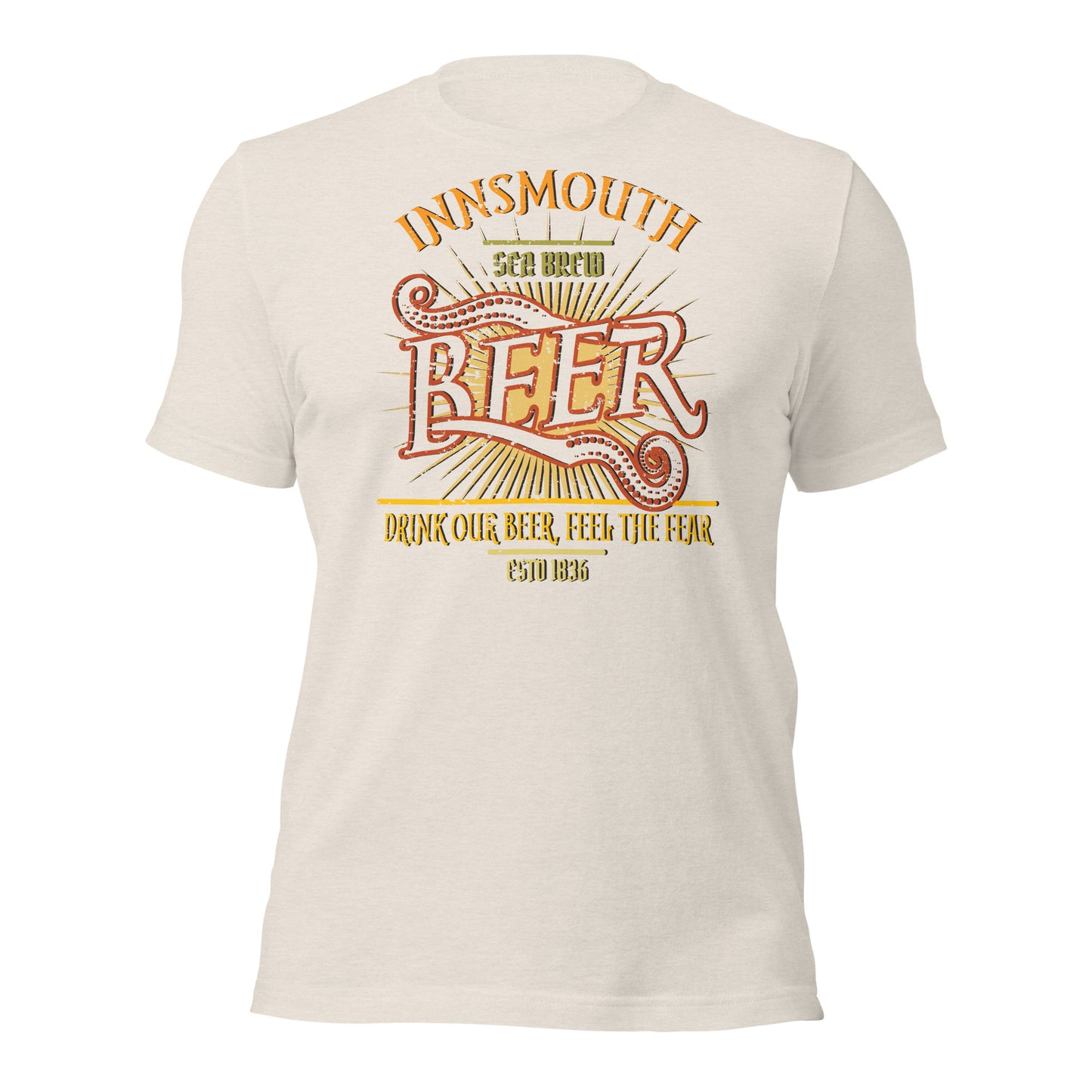 Innsmouth Beer Label Lovecraft Unisex t-shirt