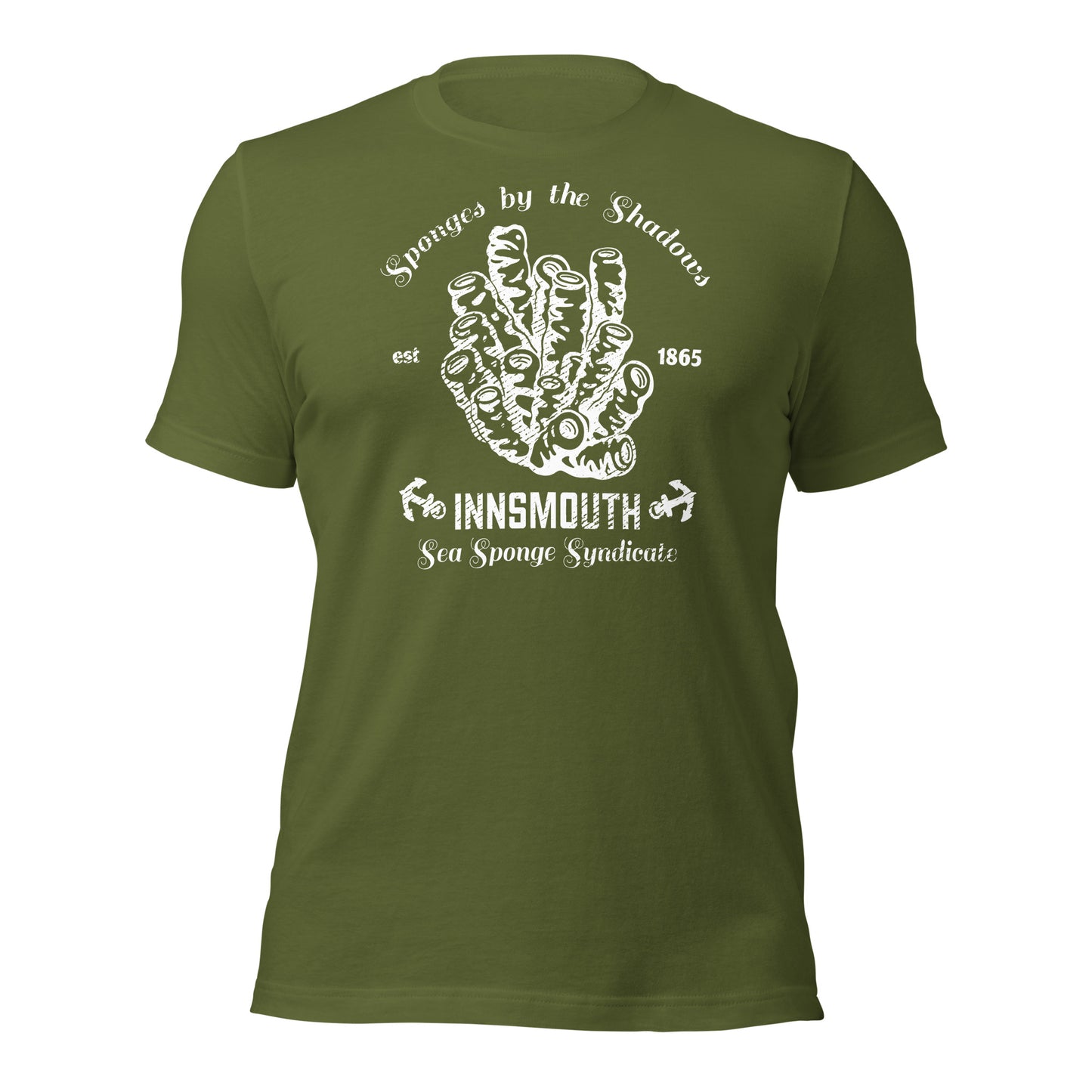 Esponjas por la camiseta Shadows Innsmouth Unisex