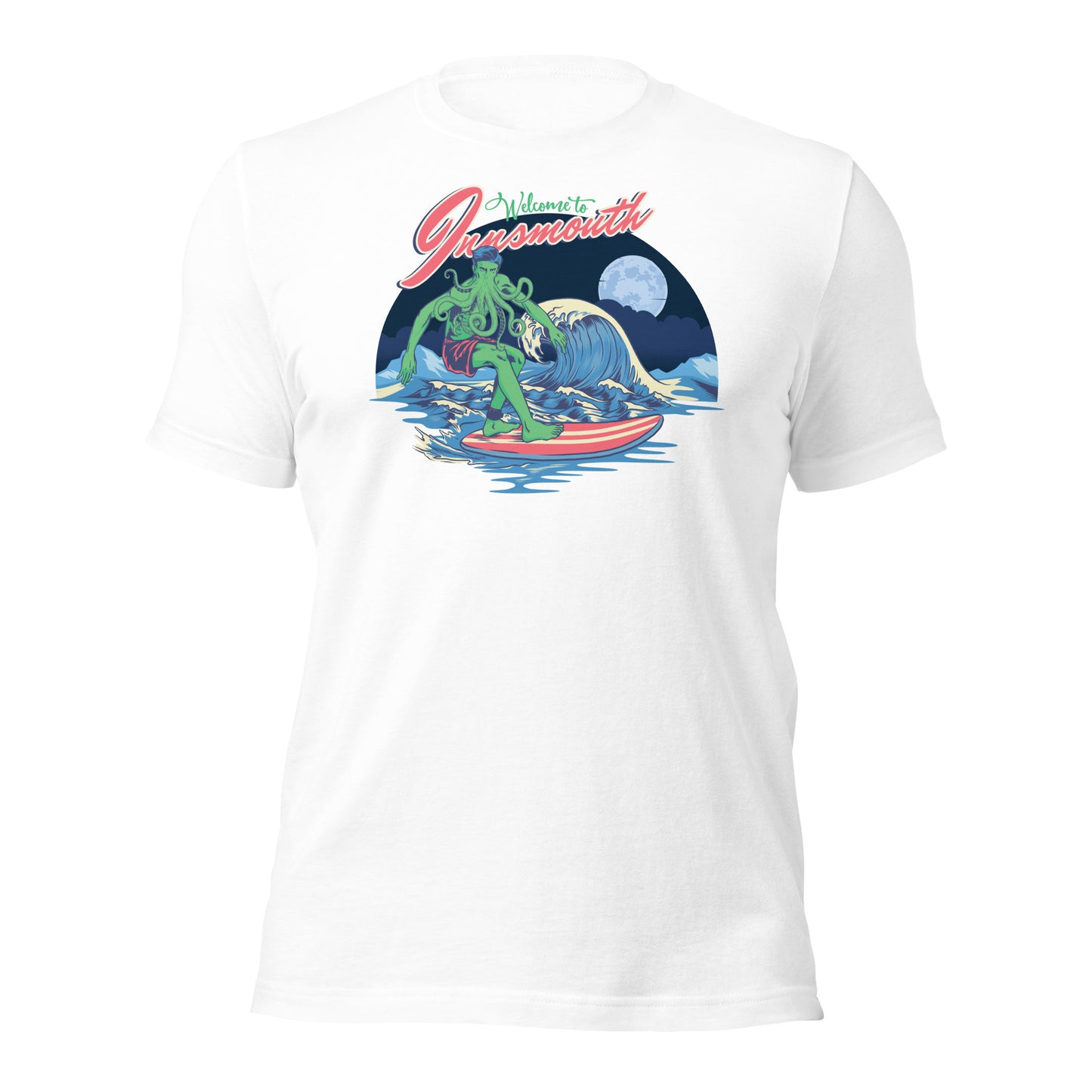 Camiseta unisex Innsmouth Surfing Lovecraft